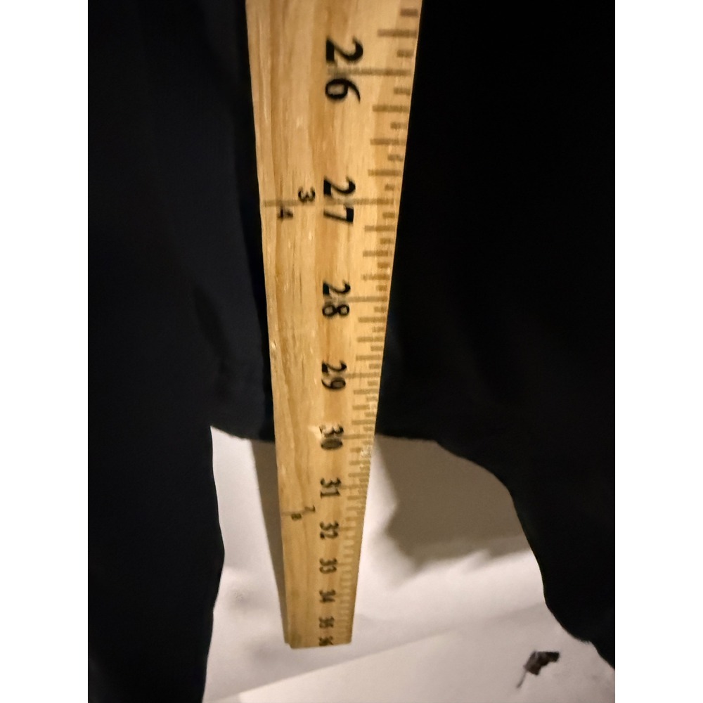 Adidas Mens Climalite Wind Pants Black White Stripe Zipper Cuff Size Large - Picture 7 of 8